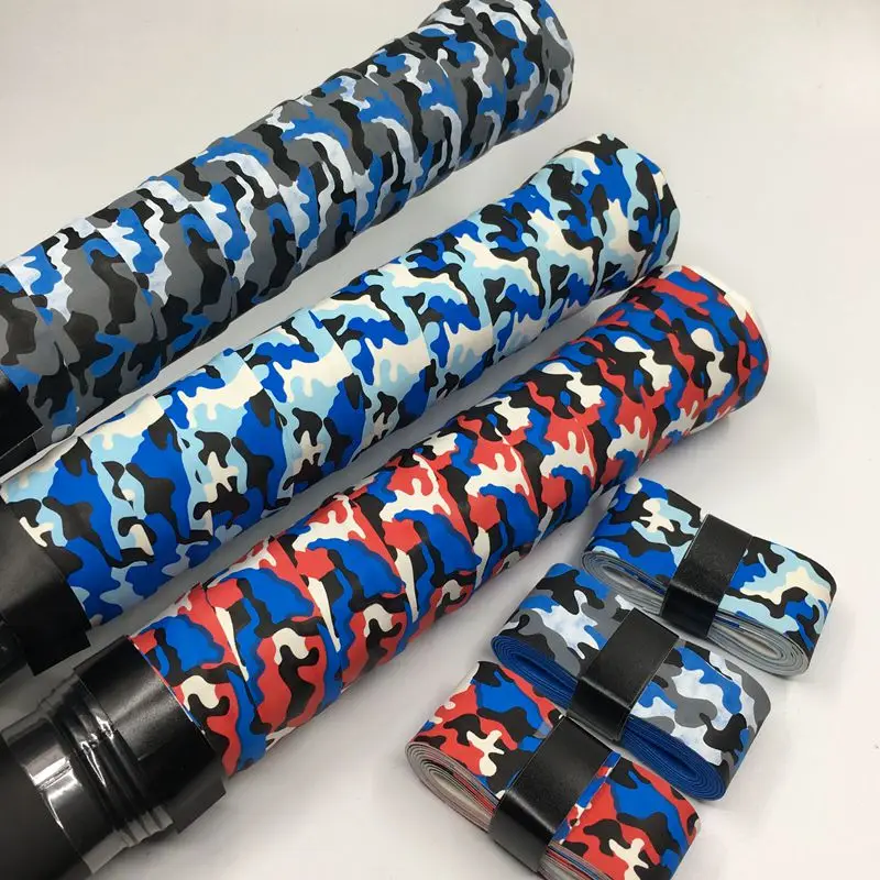 20 шт. ZARSIA камуфляж PU сухих Теннис overgrip, духи ракетки для бадминтона. overgrip skidproof Удочка сцепление 5 видов цветов