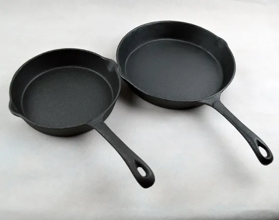 Чугунная сковорода для жарки panela с плоским дном 20 см|cast iron frying pan|iron panfrying pan |