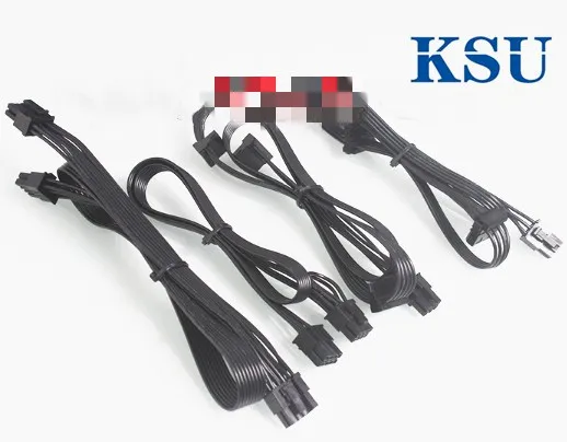 Модульный кабель питания PCI-E двойной 8pin(6 + 2)/pcie 6 2pin/SATA 15pin/IDE 4pin для Corsair TX650M/750M/850M |