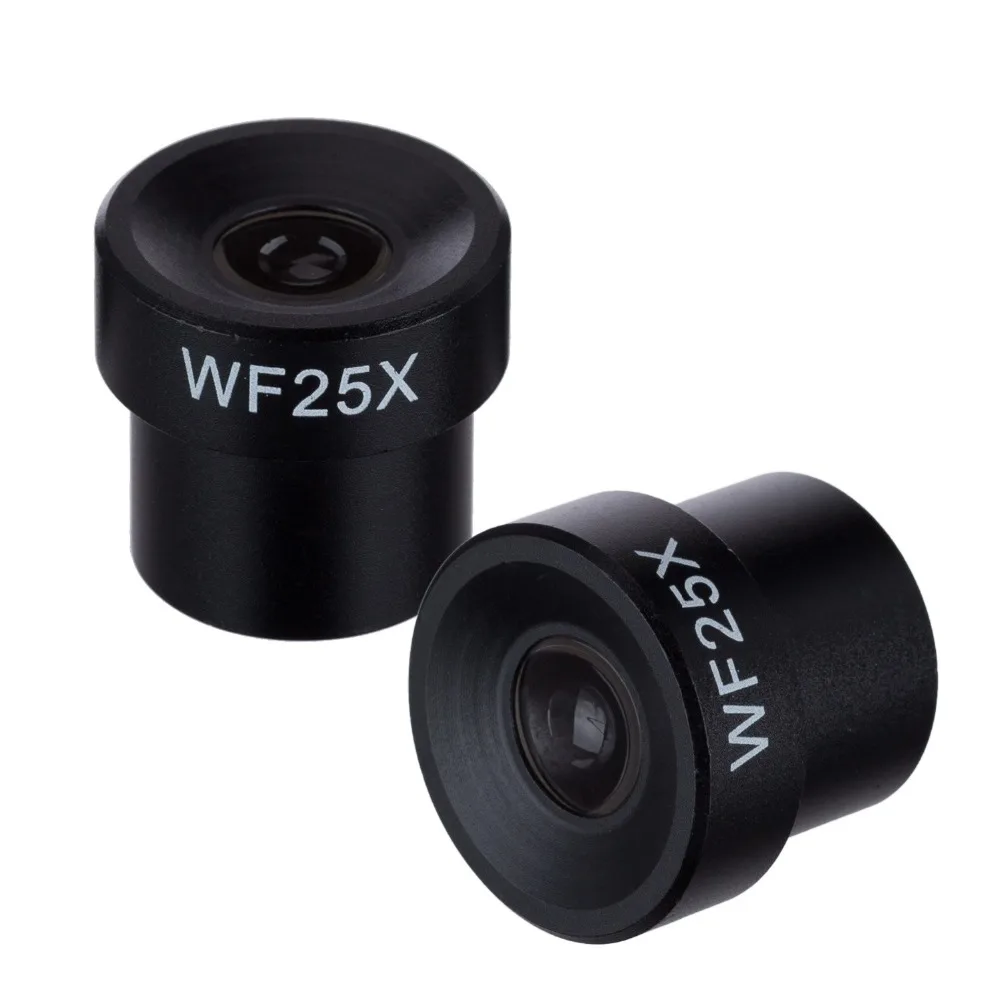 

AmScope Pair of 25X Microscope Eyepieces 23mm EP25X23-V202