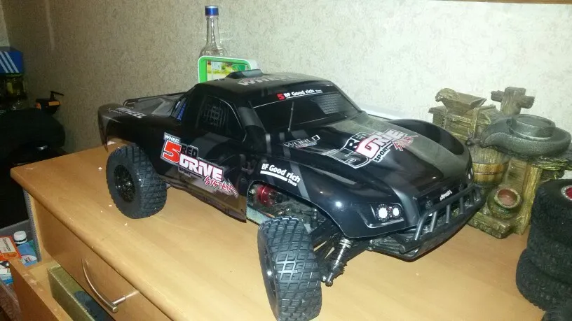 HuanQi HQ 727 ПВХ автомобильный корпус/поверхность/тело/M0280 f/1:10 4X4 Traxxas Slash красный синий зеленый прозрачный