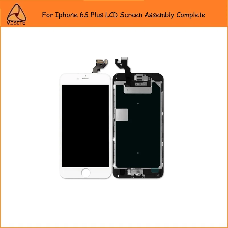 

Tested For iPhone 6s Plus i6sp 6sp LCD Screen Digitizer Assembly complete With 3D Touch Digitizer Screen+Front Camera Flex Cable