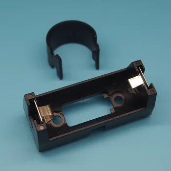 

50pcs CR123A 16340 Battery Box Case Holder Single-cell with pin with 50pcs protective cover