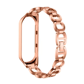 

Stainless Steel Strap Bracelet Band Wriststrap for Xiaomi Mi Band 3 NK-Shopping