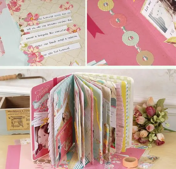 Diy Scrapbook Handmade Photo Album Material Lovers Photo Album Kit Luxury Handmade Clipbook Album Kit Photo Album Kitphoto Album Materials Aliexpress