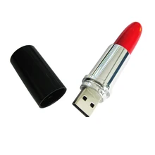 free shipping oem promotional novelty 16gb lipstick make your own usb flash font b drive b