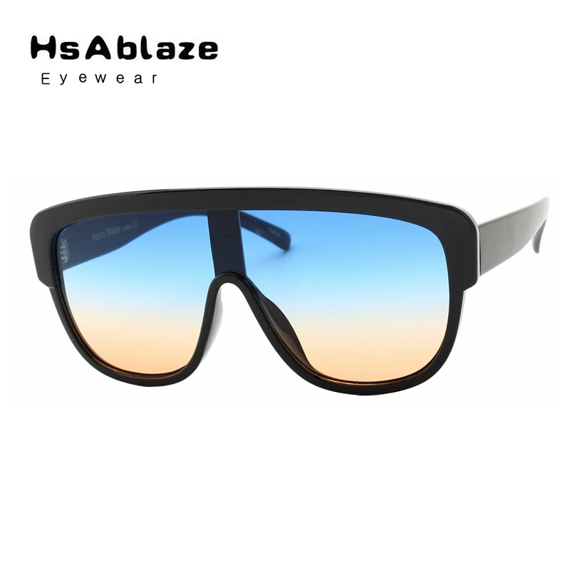 Hsablaze очки Новый негабаритных мода Ясно Солнцезащитные для женщин Для