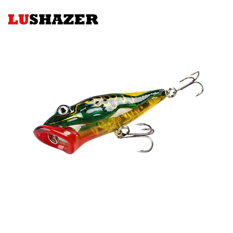 LUSHAZER popper fishing 12 г 8 мм iscas искусственные для рыбалки жесткая приманка в виде