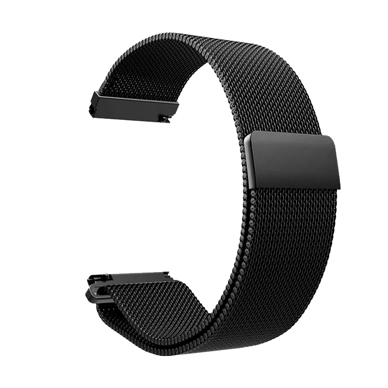 Для samsung Galaxy Watch (46) Milanese Loop браслет на магнитной застежке регулируемый размер Galaxy Watch ремешок из нержавеющей стали