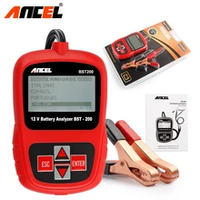 Original ANCEL BST200 Universal Auto 12 V Batterie Tester Analyzer Testbereich 100-2000CCA Multi Sprachen Freies Verschiffen
