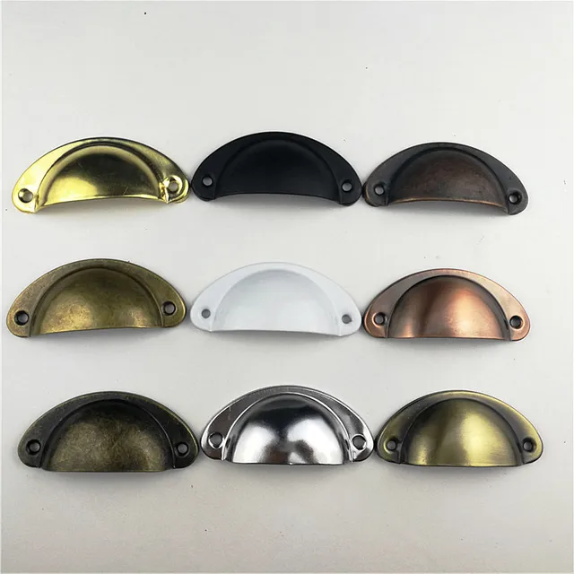 Best Price 50pcs/lot Retro Metal Kitchen Drawer Cabinet Door Handle And Furniture Knobs Handware Cupboard Antique Brass Shell Pull Handles Best Price 50pcs/lot Retro Metal Kitchen Drawer Cabinet Door Handle And Furniture Knobs Handware Cupboard Antique Brass Shell Pull Handles