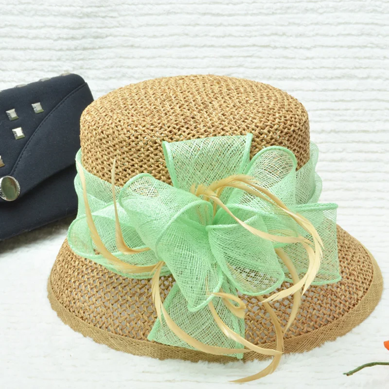 sinamay cloche hat