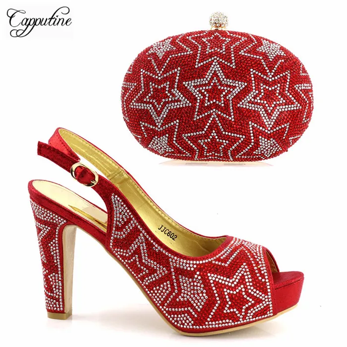 New coming gree Italian design high heel sandal shoes and handbag set nice matching for evening dress JJC602 heel height 12cm New coming gree Italian design high heel sandal shoes and handbag set nice matching for evening dress JJC602 heel height 12cm
