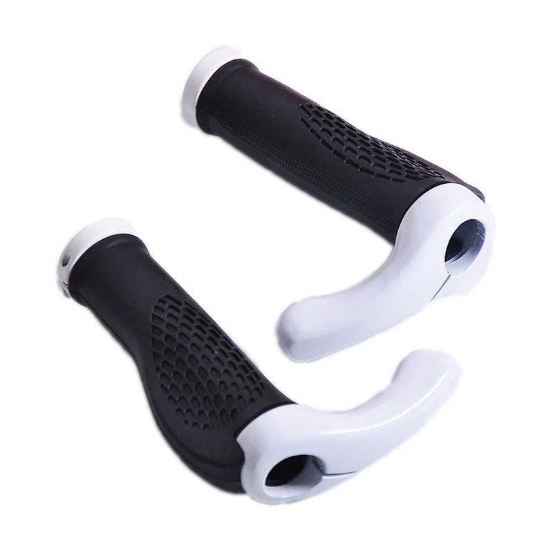 

New 1 Pairs Cycling Handle Grips Handlebar Cover Rubber Anti-slip Lockable For Bicycle Mountain Bike XD88