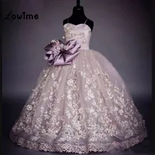 Красивые пышные платья для девочек, платья с цветочным узором для девочек бальное платье, платья для причастия, Robe fille enfant Mariage De Soiree