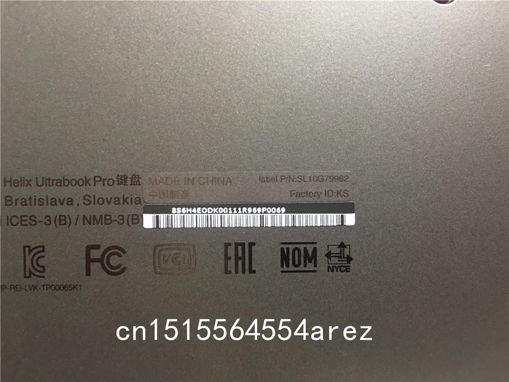 Ноутбук lenovo thinkpad helix type 20CG 20CH ultrabook pro keyboard центральный разъем Упор для рук чехол 03x7053