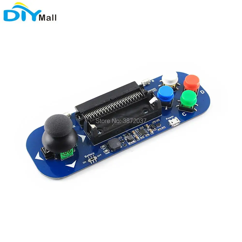 Плата с кнопкой расширения геймпада для Micro:bit Microbit|Модули умного дома| |