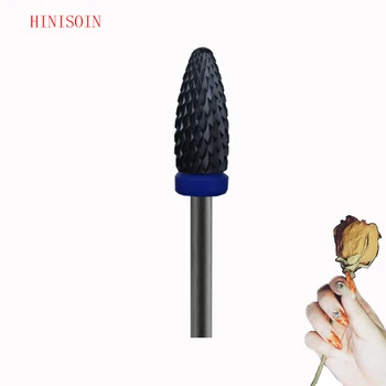 

Black -10PCS-Ceramic Nail Drill Bit - Flame Bit - (1042.060)