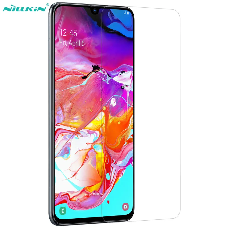 Защитное закаленное стекло NILLKIN Amazing H/H + PRO для Samsung Galaxy A70 ультратонкая Защитная