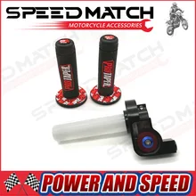 Ручка для мотоцикла с 1/4 быстрый поворот дроссельной заслонки Грязь велосипед ямы мотокросса 7/" Руль рукоятки для KTM