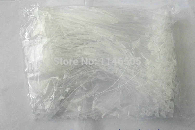 5000 Pcs 3/" inch Snap Lock Pin Security Loop Plastic Price Tag Fastener Tie cL