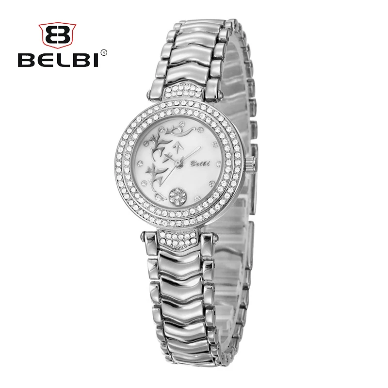 

BELBI 2018 New Luxury Women Watches Ultra Thin Steel Belt Women Watch Ladies Fashion Wristwatch Relogio Feminino