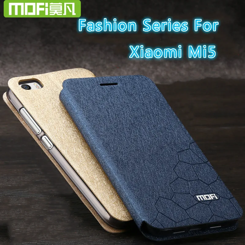 For Xiaomi mi5 m5 phone cases flip xiaomi mi 5 m 5 case leather inner metal