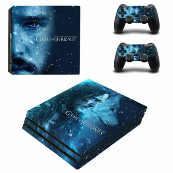 

PS4 Pro Stickers Vinilo Play station 4 Pro Skin Game of Thrones Sticker Cover For Sony Playstation 4 Pro Console and Controller