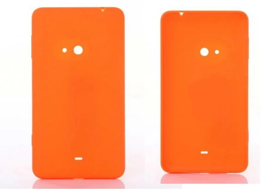 Задняя крышка для Nokia 625 задняя крышка батарейного отсека для microsoft Lumia 625 задняя крышка чехол с боковой кнопкой запасные части - Цвет: Orange