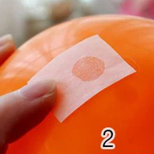 250 точек супер-липкий двухсторонний клей точка для воздушных шаров, наклейки на воздушные шары, удобно наклеивать воздушный шар выделенный