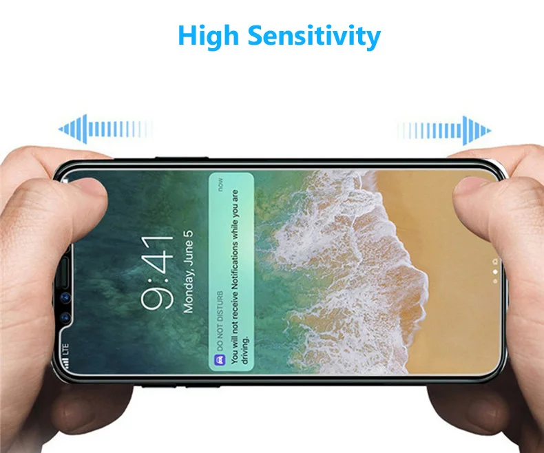 10 шт. защита экрана из закаленного стекла для мобильного телефона 9H 2.5D пленка для iPhone 11 Pro Max X XR Xs MAX 7 8 Plus 8 Plus стекло