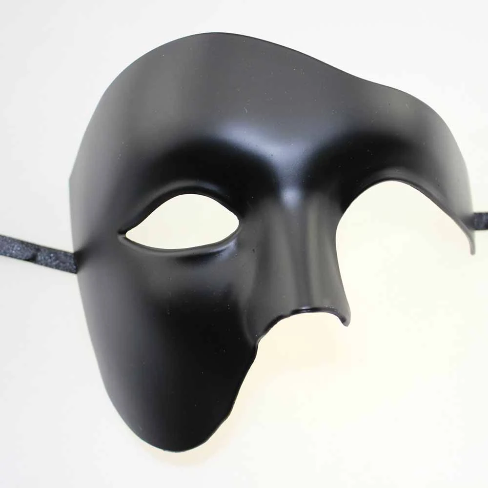 Si torneo Humo Disfraz de fantasma de la Ópera para hombre, máscara de Mascarada  veneciana, Mardi Gras, Media máscara|Antifaces de fiesta| - AliExpress