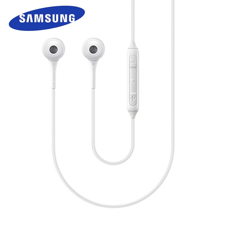 Спортивные наушники вкладыши SAMSUNG 20 Гц кГц черные/белые стерео 3 5 мм для
