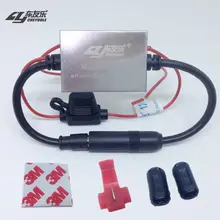 FM Signal Amplifier Anti-interference Metal Car Antenna Radio Universal Auto Booster Amp 88-108 Mhz 12V Automobile Parts