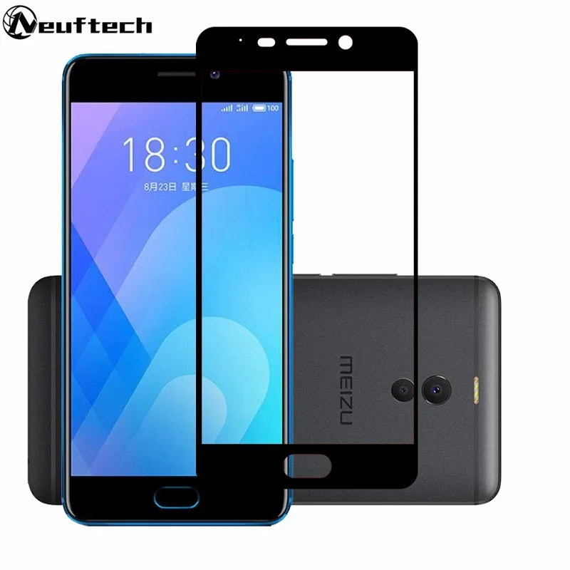 Полное покрытие защитной Стекло на для Meizu E3 15 16 плюс 16th Экран Защитная пленка