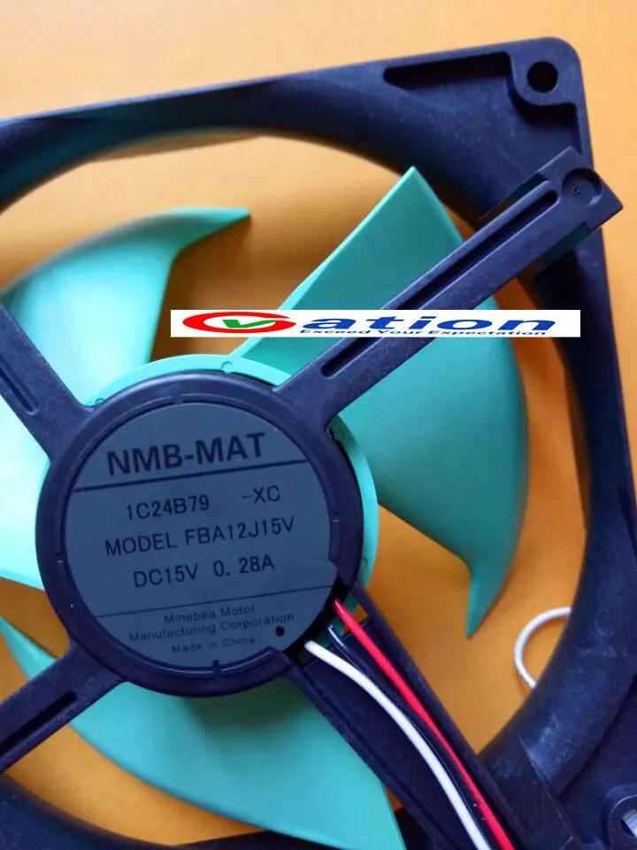 

Computer PC Case CPU Cooler For New original NMB-MAT MODEL FBA12J15V 15V 0.28A Refrigerator Computer Accessories CPU Cooling Fan