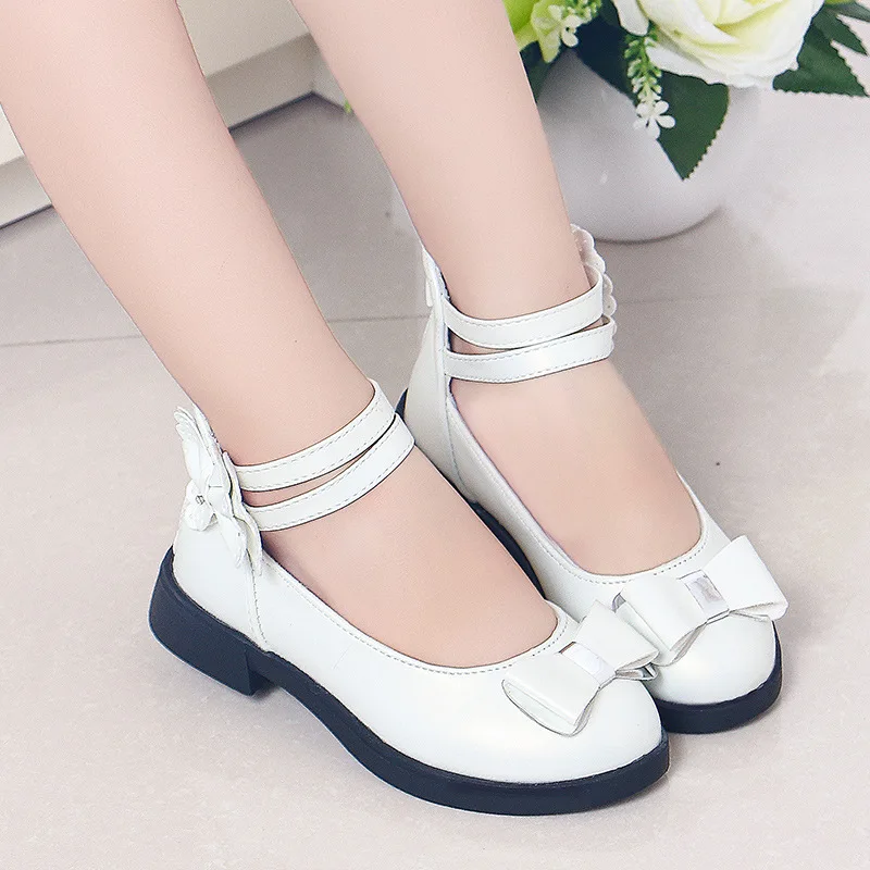 Girls Sandals Children Gladiator Sandals Kids Beach Shoes Patent Leather Sneaker 2019 Summer Little Girls Wedding Shoes