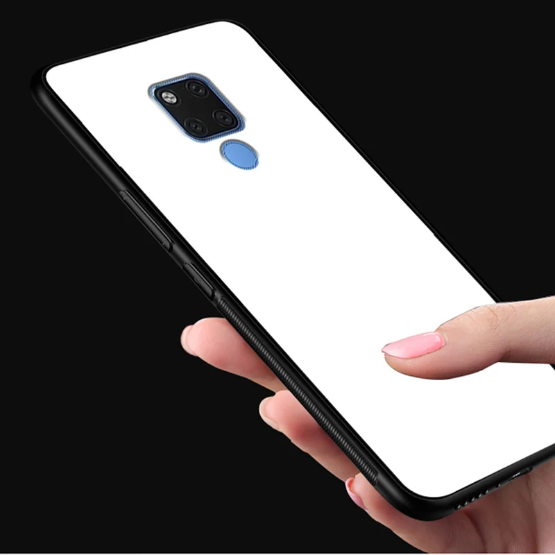 Для Huawei Mate 20 чехол для телефона звездное небо закаленное стекло + TPU Край тонкий
