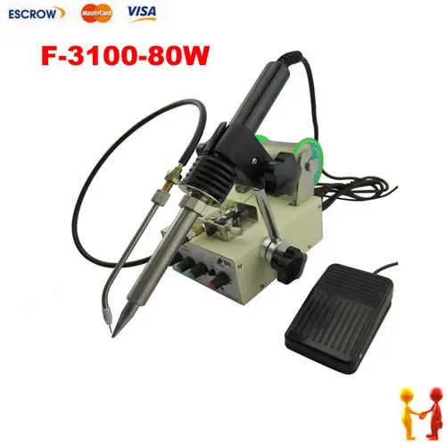 

Automatic tin feeding machine constant temperature soldering iron F3100 multi-function foot soldering machine