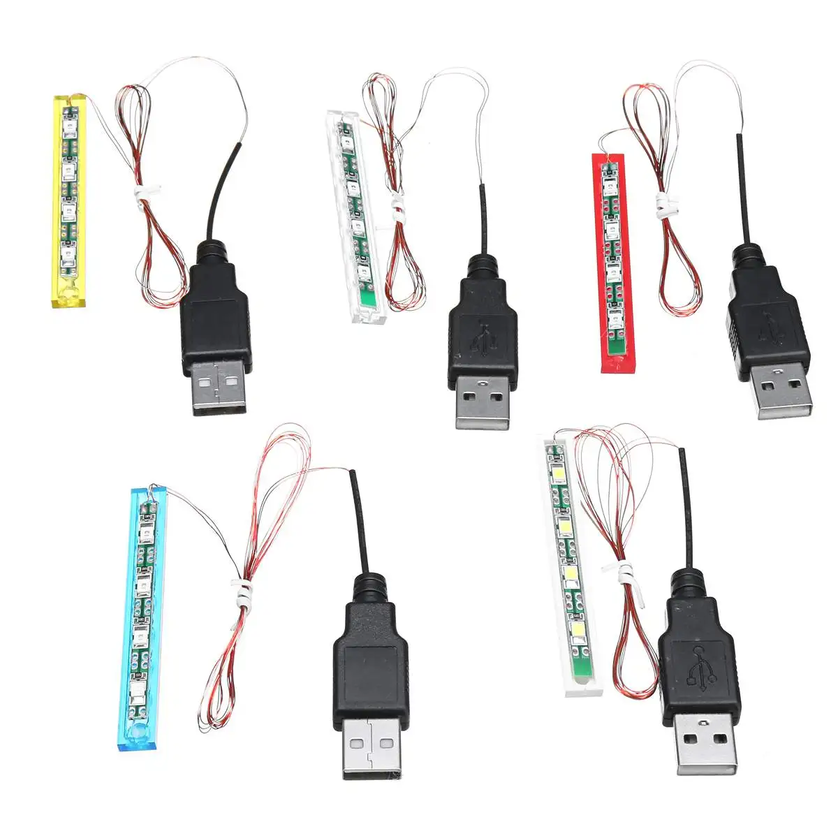 

Universal Bar-type Lamp LED Lighting Kit for Lego Bricks Toy USB Blocks Lighting Kit 5 Color