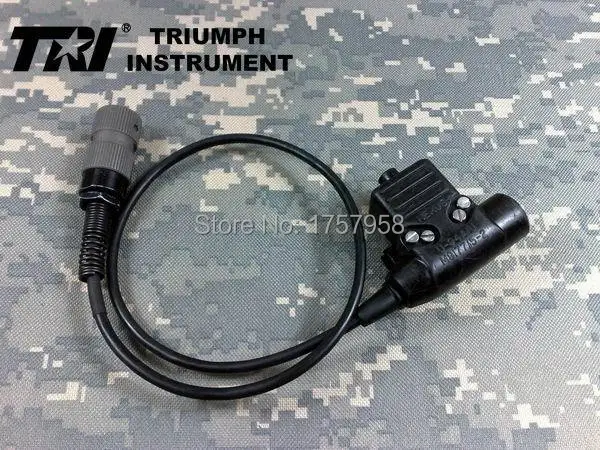 TRI MSA U94 6 контактный/5 контактный Водонепроницаемый Военный PTT для детской лампы|tri