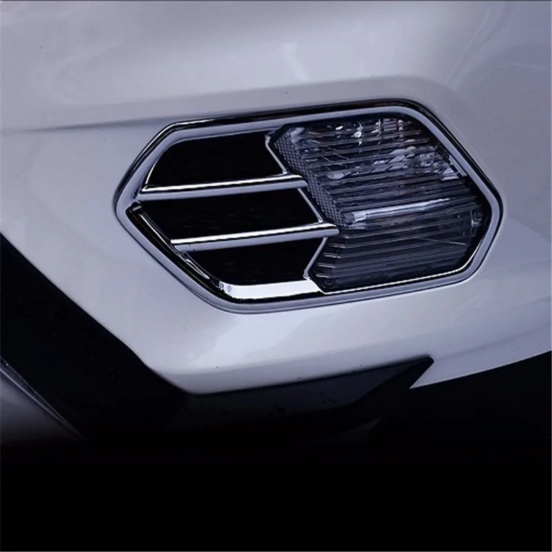 automobile car styling accessories chromium 17 front fog lamp special exterior parts outside decorative frame FOR Ford Kuga automobile car styling accessories chromium 17 front fog lamp special exterior parts outside decorative frame FOR Ford Kuga