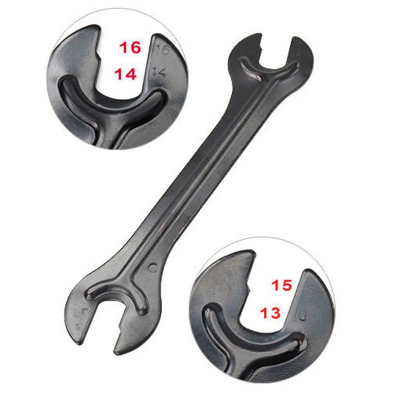 

Hot! 13/15 14/16 Mm Bike Hub Cone Wrench Bicycle Wheel Axle Pedal Spanner Repair
