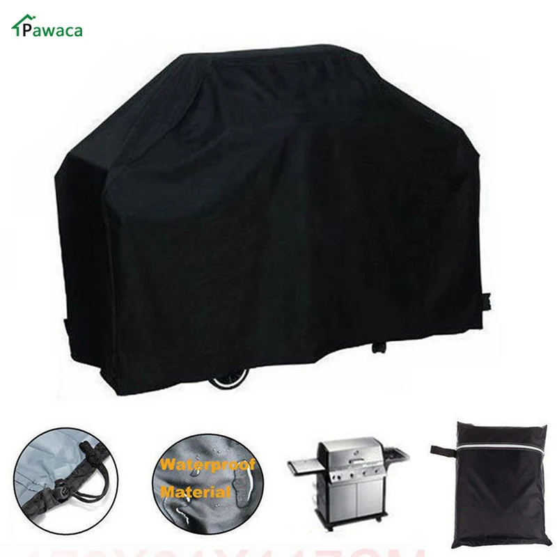 Waterproof BBQ Cover Outdoor UV Protection Rain Barbecue Grill