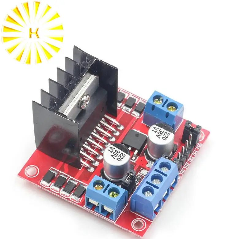 Stepper Motor Driver L298N Dual H-Bridge Controller Board Module For DC ...
