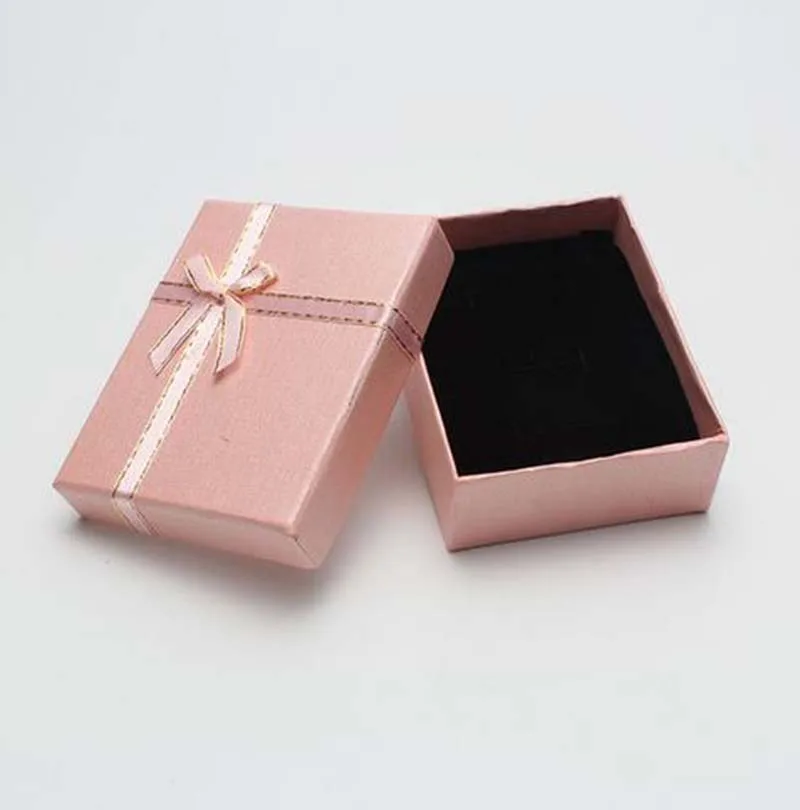 Красочные ювелирные изделия подарочные коробки классический стиль кольцо браслет ожерелье коробки на День святого Валентина подарочные упаковочные коробки для девочек 1 шт
