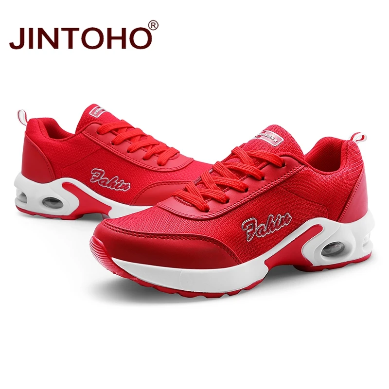 Новинка 2019 женская спортивная обувь JINTOHO Брендовая для бега дышащие женские