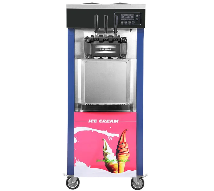 20L напольный 3 вкуса мягкий сервис ледяной смеситель для крема с сертификацией CE