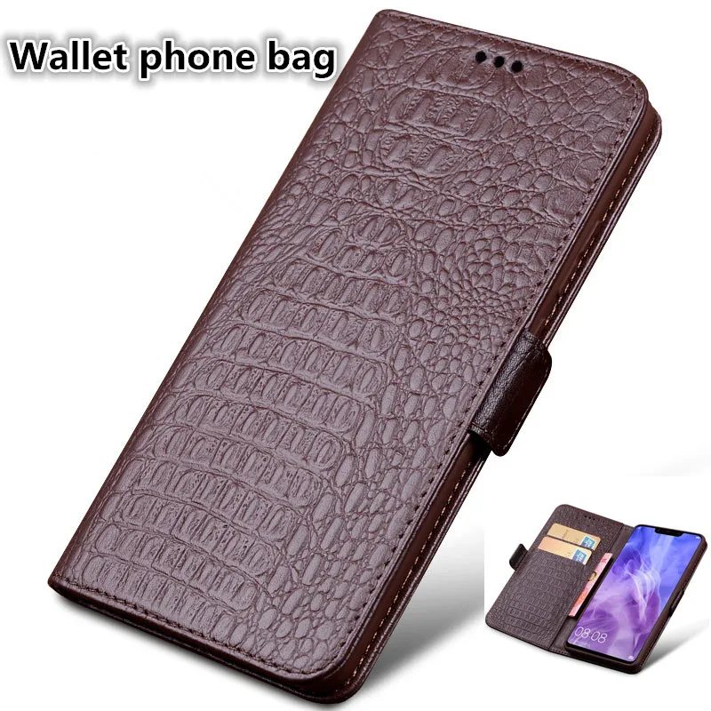 

HX08 Natural Leather Wallet Phone Bag For Google Pixel 2(5.0') Phone Case For Google Pixel 2 Flip Case