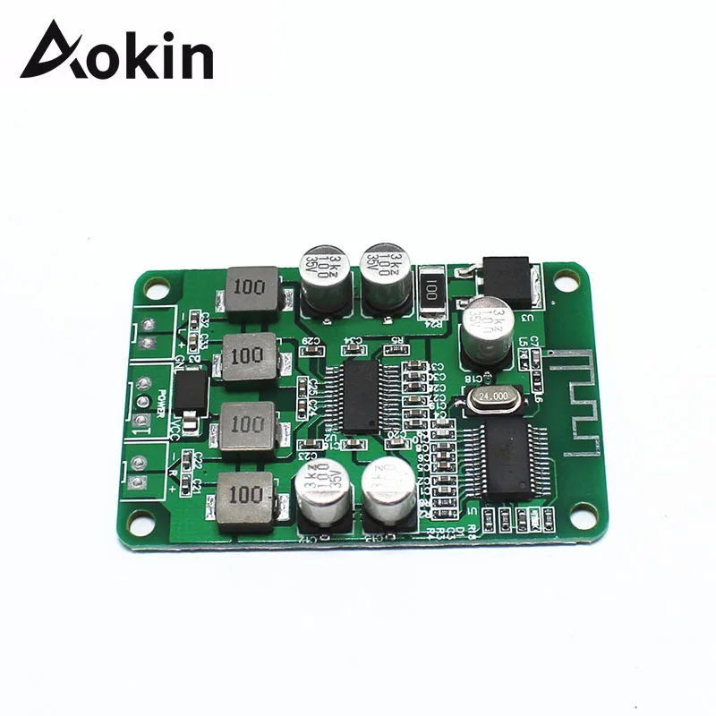 Усилитель мощности Aokin TPA3110 2x15 Вт Bluetooth для динамика 4/6/8/10 Ом DC 10 25 в двухканальный